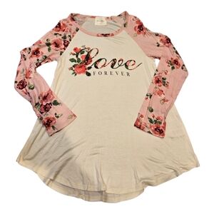 Chic Floral Long Sleeve Women's Top